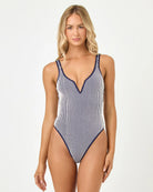 onepiece swimsuit in navy blue