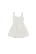 mini dress in white