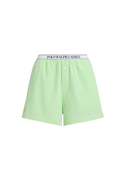 green and white stripe boxer short