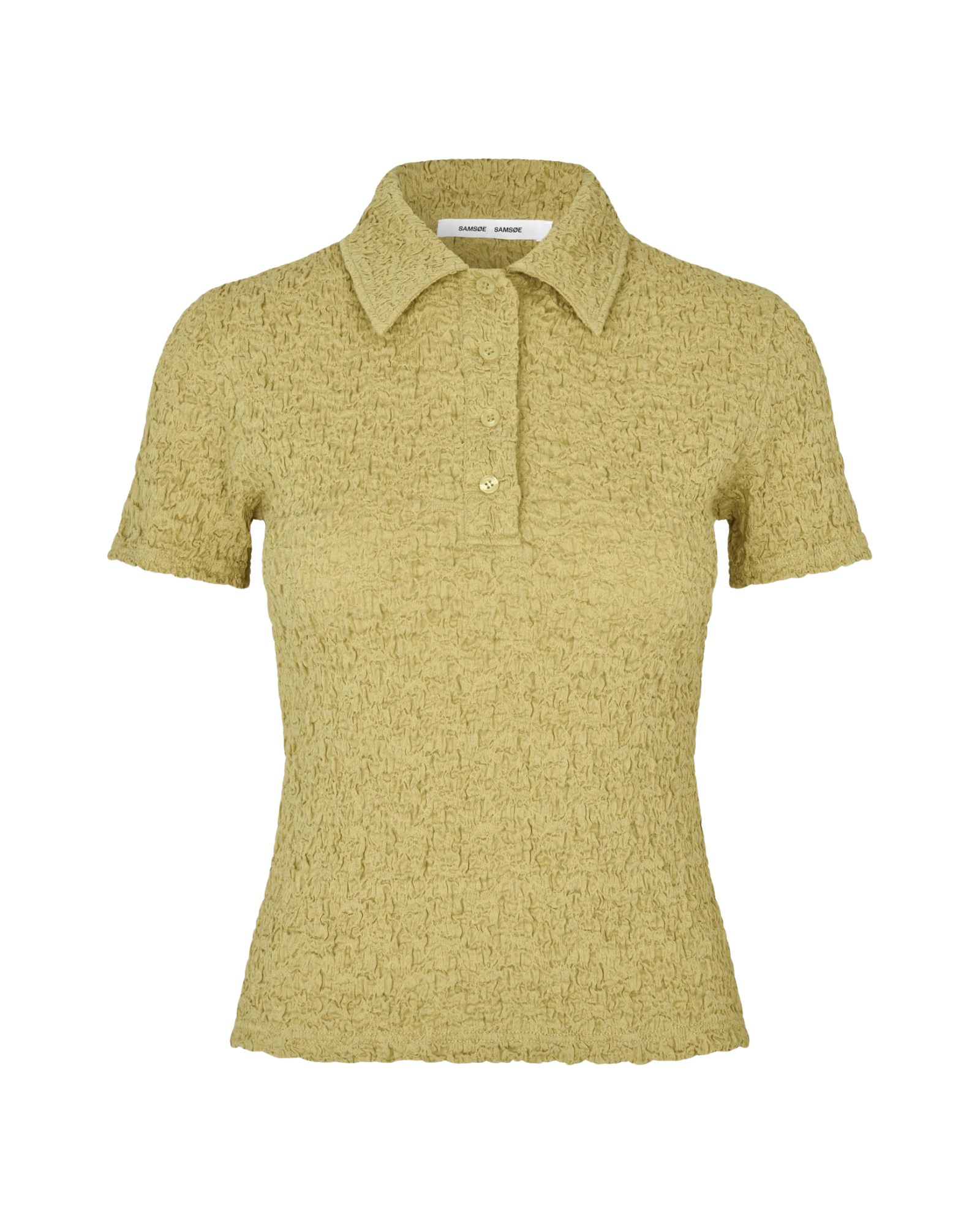 short sleeve polo green shirt