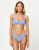 light blue swim bikini bottom