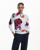 Desigual Floral Sweater