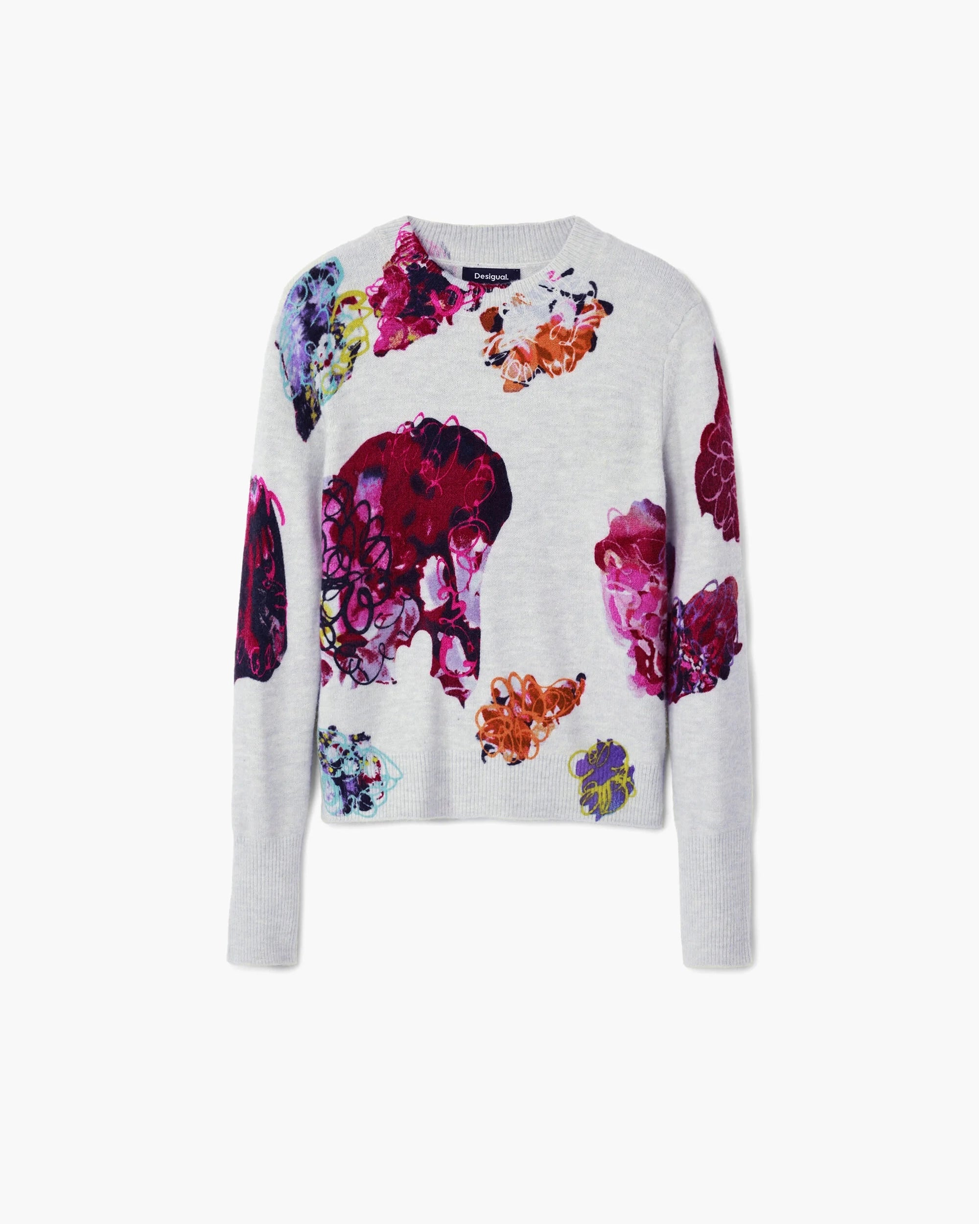 Desigual Floral Sweater