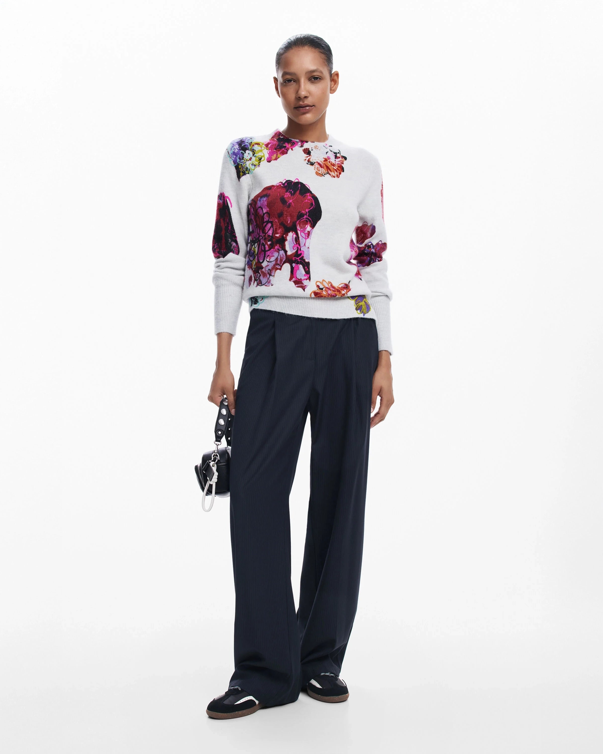 Desigual Floral Sweater