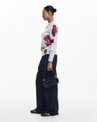 Desigual Floral Sweater