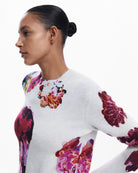 Desigual Floral Sweater