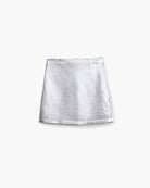 Desigual Mini Skirt in Metallic Silver