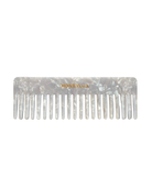 detangling comb in pearl white