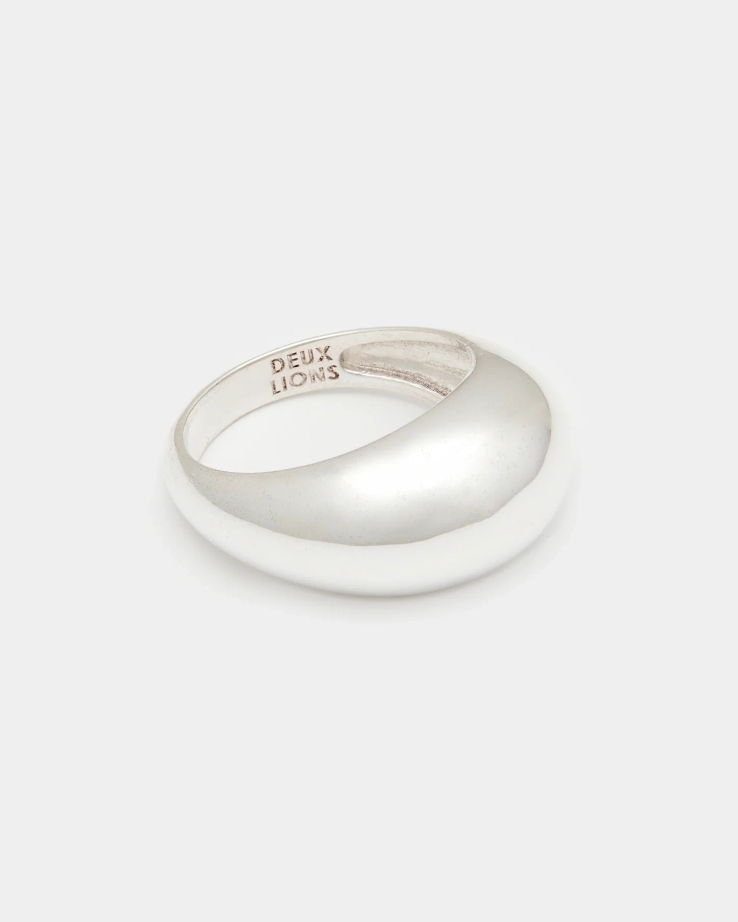 Deux Lions Nuage Ring in Silver