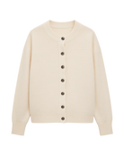 cream knit cardigan
