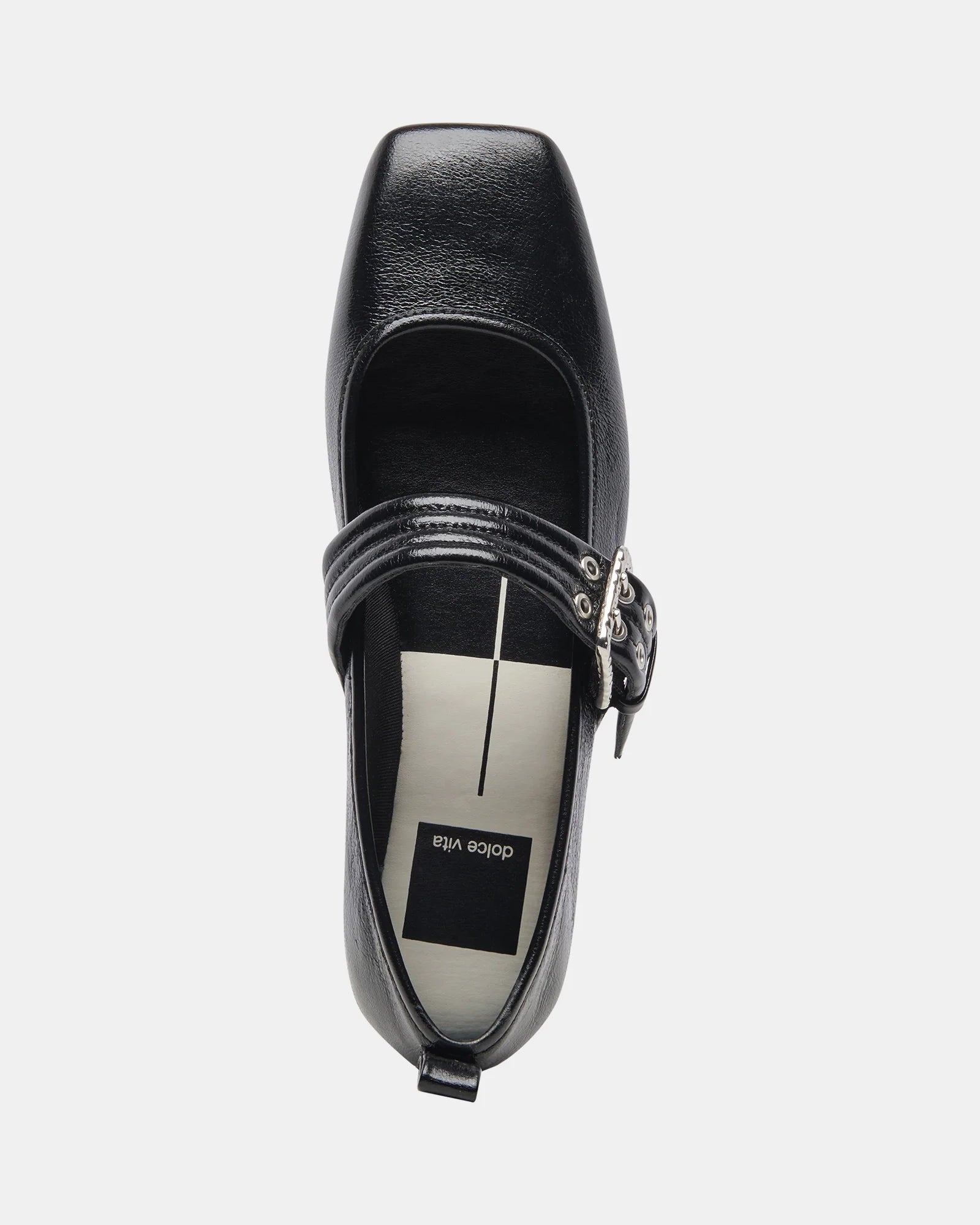 Dolce Vita Arora Patent Crinkle Leather Flats