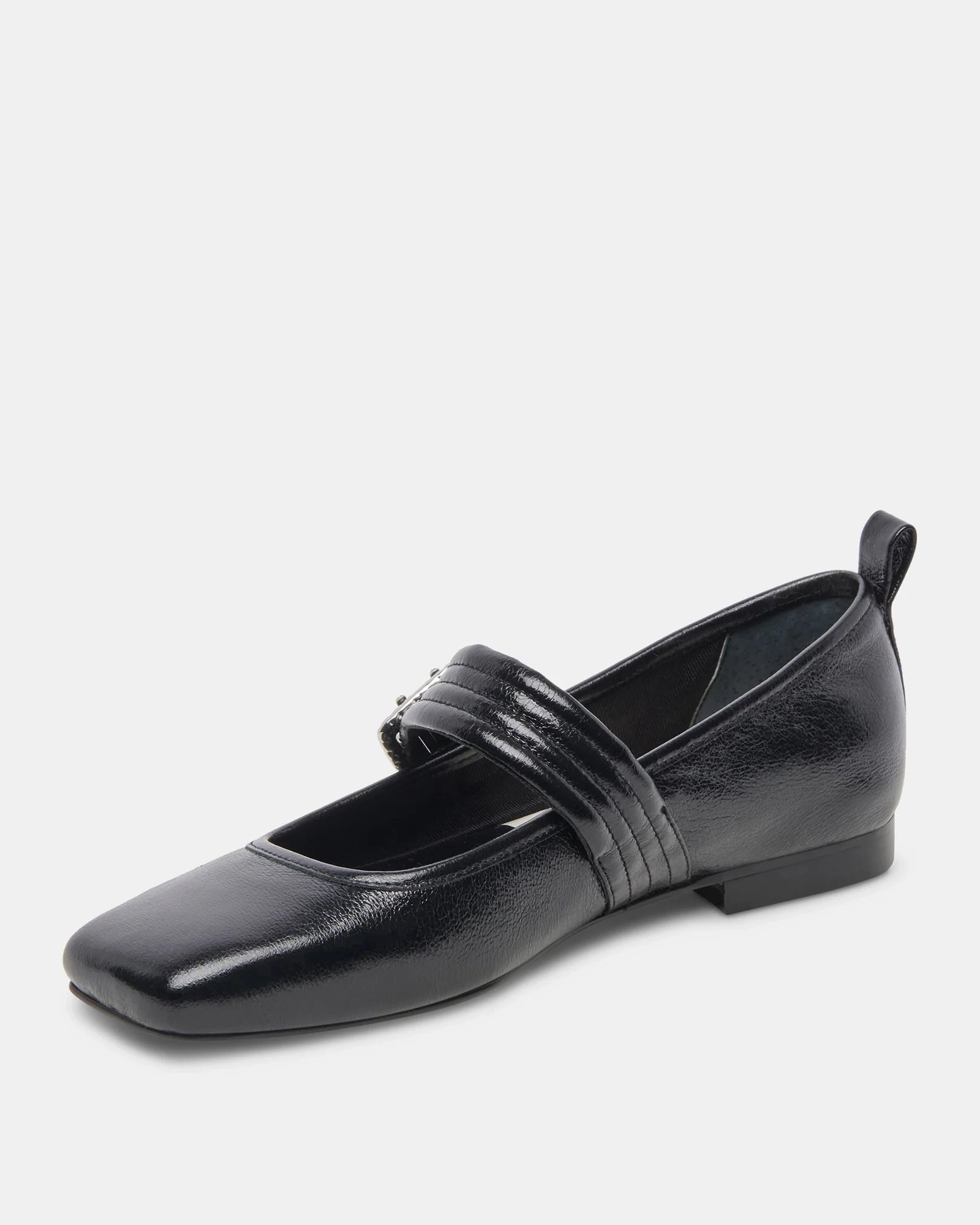 Dolce Vita Arora Patent Crinkle Leather Flats