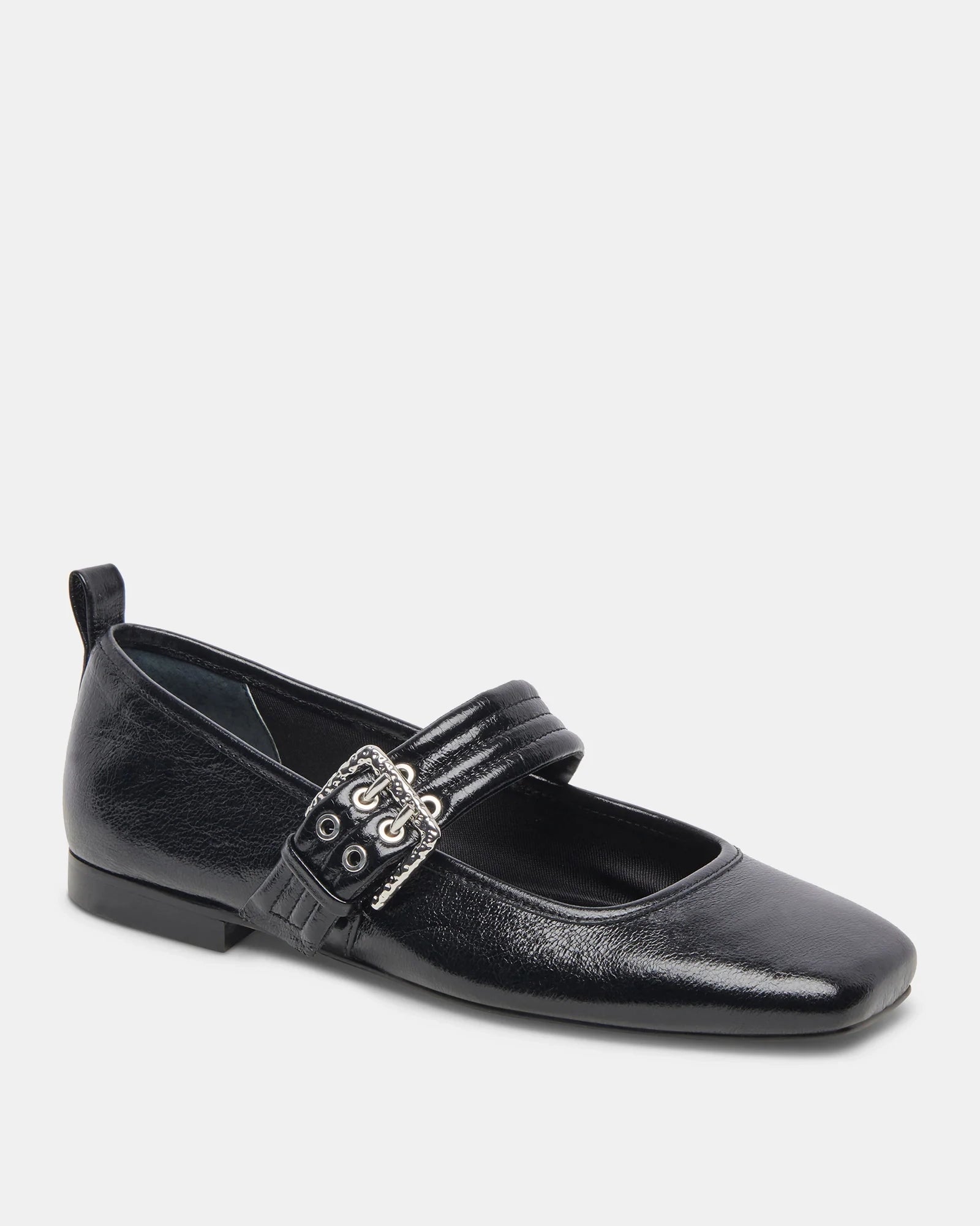 Dolce Vita Arora Patent Crinkle Leather Flats