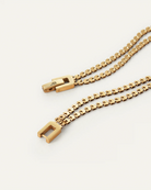 double chain gold anklet