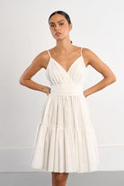 mini white dress
