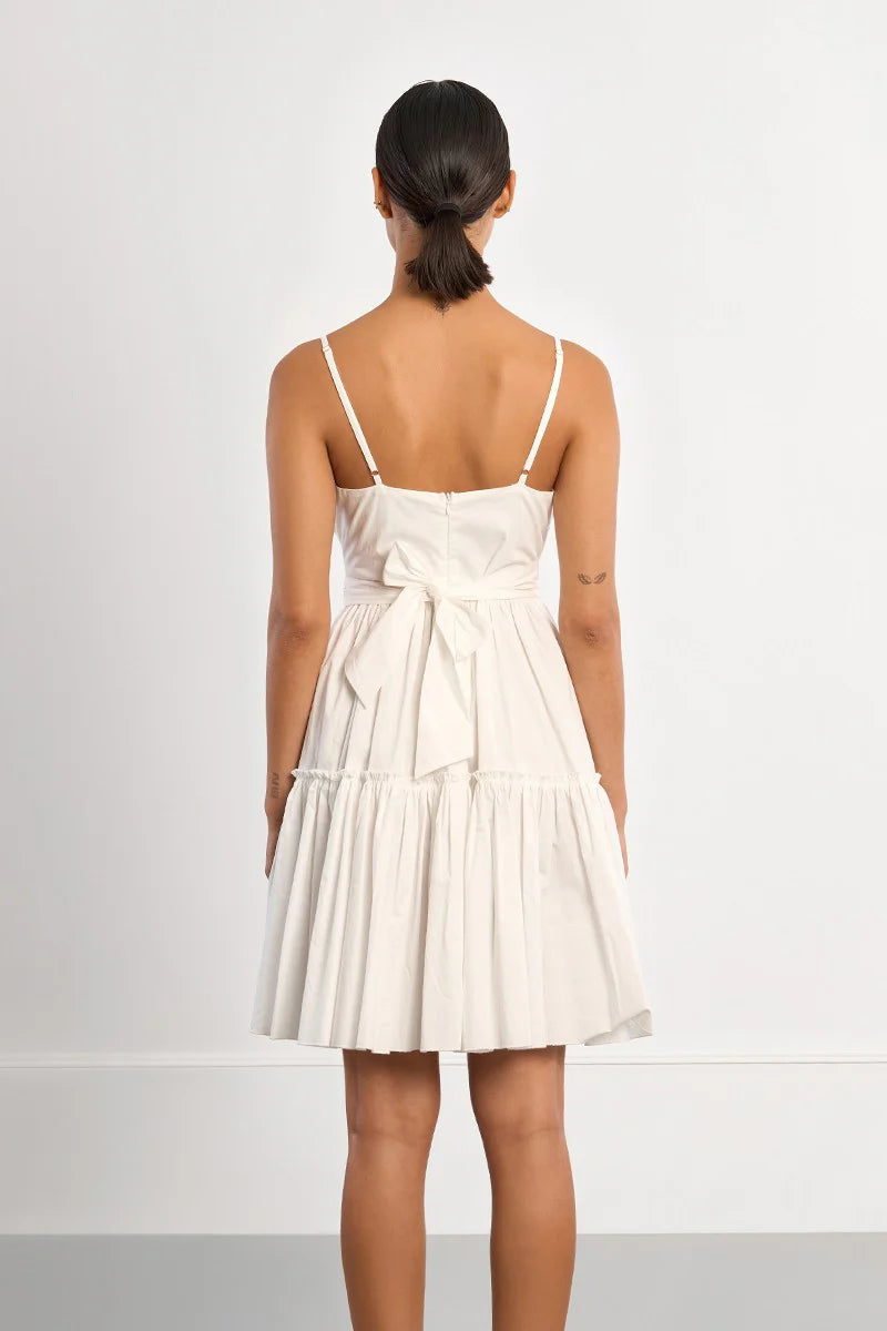 mini white dress