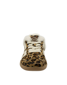 backless leopard sneaker