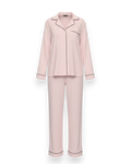 Gisele Long PJ Set | Sorbet Pink & Black