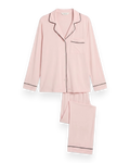 Gisele Long PJ Set | Sorbet Pink & Black