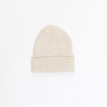 beige knit beanie