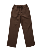 wide leg pant with a drawstring