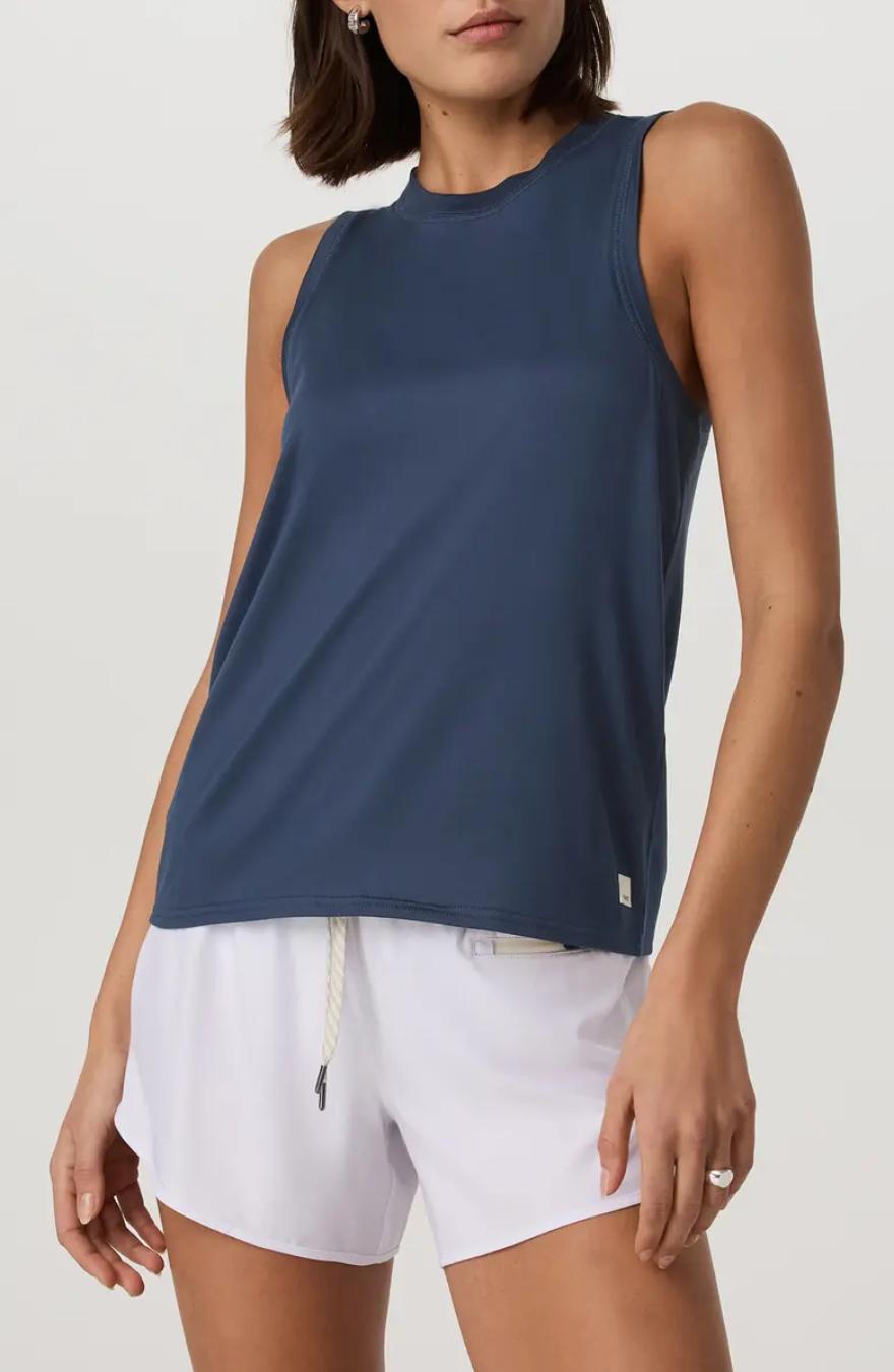 navy blue tank top