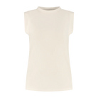 sleeveless tank in white