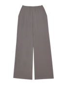 wide leg lounge pant in light grey
