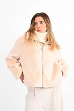Load image into Gallery viewer, Tye Faux Fur Puffer
