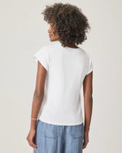 basic white crewneck t-shirt