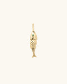 gold fish pendant