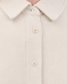 cream fitted blouse