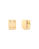 gold chunky earrings