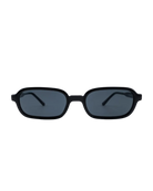 black oval sunglasses