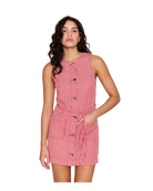 red stripe mini dress