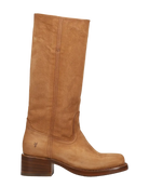 tall light brown leather boot