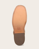 tall light brown leather boot