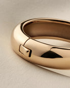 gold chunky bangle