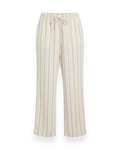 Pantalon Finley | Lin rayé