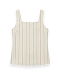 Vera Tank | Linen Stripe
