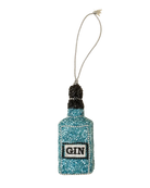 gin bottle beaded ornament