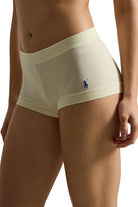girl short underwear in light yellow