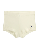 girl short underwear in light yellow