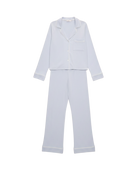 pant and long sleeve pj set in light blue