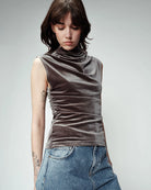 Grace & Mila Odessa Top in Gris