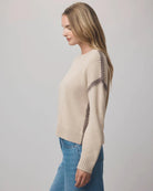 beige knit sweater