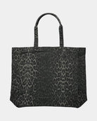 leopard print tote bag