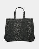 leopard print tote bag