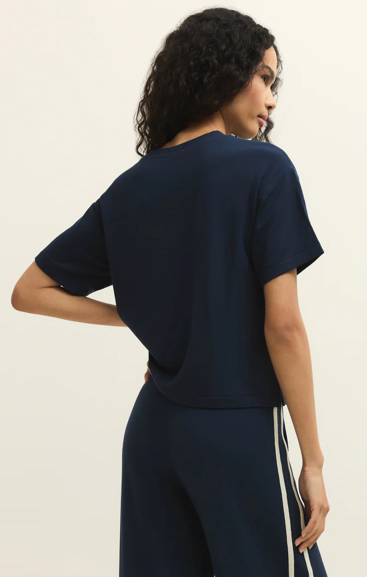 navy short sleeve t-shirt