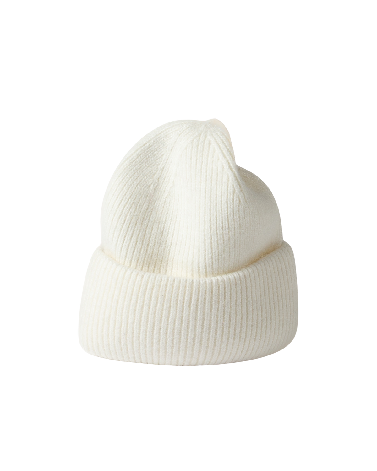 white knit hat